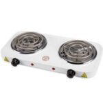 Hotplate Double Electric Coil - White