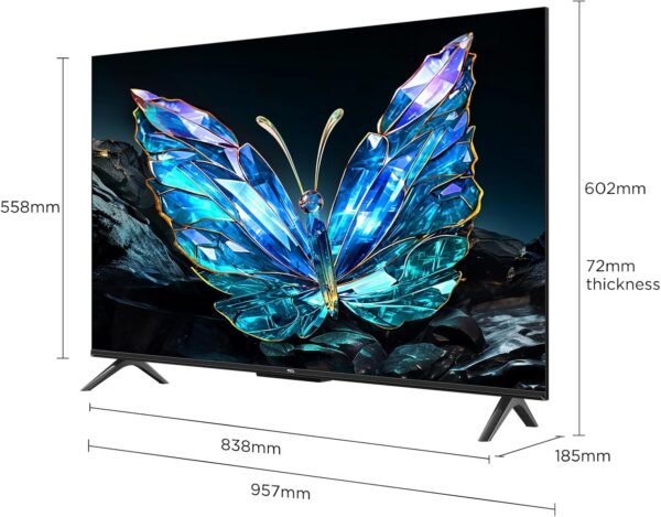 TCL Tv 43-Inch Smart Android Full HD, Metallic Design, Frameless Design - Image 4