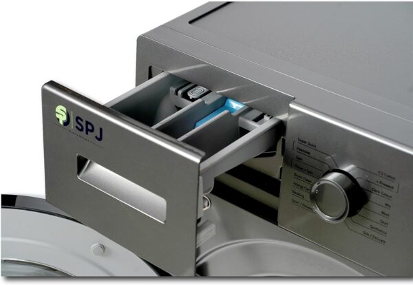 SPJ 12Kg Fully Automatic Front Load Washing Machine With LED Display, Multiple Wash Programs, Double Layer Front Door, Energy Efficient, Easy Operation – 1 Year Warranty - Image 3