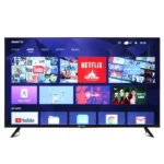 Dubymax Tv 43 Inch Smart, Android TV, LED TV, Inbuilt decoder, Frameless Design, USB Ports, HDMI, Remote Control, Screen Casting