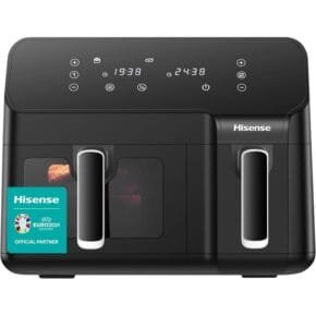 Hisense Air Fryer 8.6 Liters - Dual Basket 3Yrs Warranty