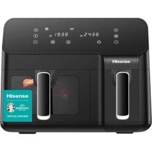 Hisense Air Fryer 8.6 Liters - Dual Basket 3Yrs Warranty