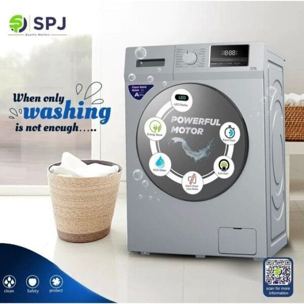SPJ Washing Machine 10Kg Automatic Front Load