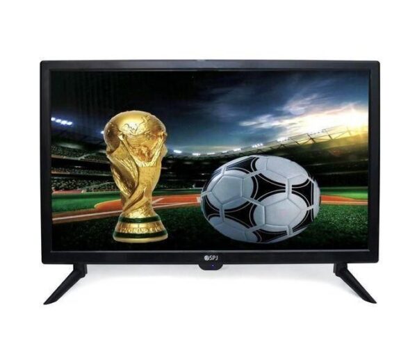Golden Tech TV 24 Inch - Inbuilt Decoder, LED TV, Frameless Design, USB Ports, HDMI, Remote Control