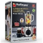 Hoffman Blender 2 In 1 Ice Crushing Glass - Silver - Image 2