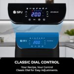 SPJ 6L Oil Free Fryer 1200w -Touch Screen - 7 Cooking Presets - Timer