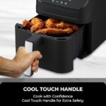 SPJ 6L Oil Free Fryer 1200w -Touch Screen - 7 Cooking Presets - Timer - Image 5