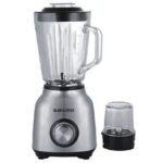 GlobalStar 1.5 Litres 2 In 1 Ice Crushing Powerful Stainless Steel And Glass Jar Blender GS-Y88