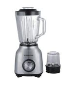 GlobalStar 1.5 Litres 2 In 1 Ice Crushing Powerful Stainless Steel And Glass Jar Blender GS-Y88