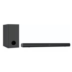 Global Star 2.1 Soundbar with Wired Subwoofer Deep Bass & Clear Audio