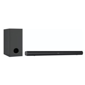 Global Star 2.1 Soundbar with Wired Subwoofer Deep Bass & Clear Audio
