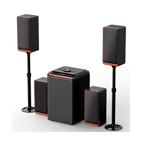 Global Star Bluetooth Speaker Home Speaker Pro 4.1 Home Multispeaker System - Black