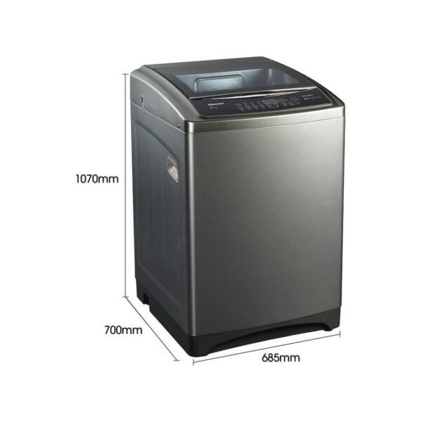 Hisense 11Kg Top Loading Washing Machine 11 Kg Free Standing -3 Yrs Warranty