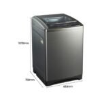 Hisense 8 Kg Top Loading Washing Machine Free Standing 8KG -Titanium 3 Years Warranty