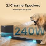 Hisense HS2100 2.1 CH 240W Soundbar with Subwoofer HDMI ARC, Bluetooth - 3Years Warranty