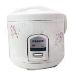 Marado Electric Rice Cooker 3 Liters - White color
