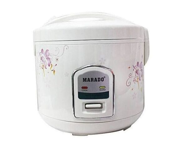 Marado Electric Rice Cooker 3 Liters - White color