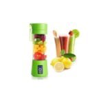 Mini Portable Rechargeable Blender, 380ml - Green