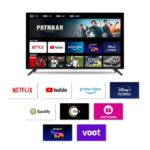 Smartec 43 Inch Android Smart HD Digital Frameless TV - [1 year Warranty]