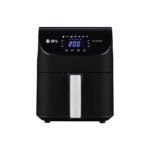 SPJ 6L Oil Free Fryer 1200w -Touch Screen - 7 Cooking Presets - Timer - Black