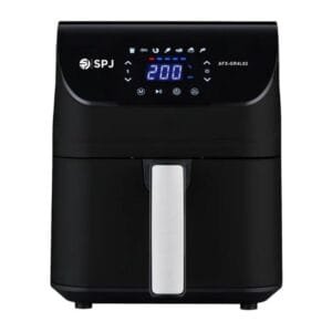SPJ 6L Oil Free Fryer 1200w -Touch Screen - 7 Cooking Presets - Timer