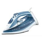 SPJ Multifunctional Steam Iron For - Ceramic Coated Soleplate, Steam Burst, Spray, Dry Function With Overheat Protection & Self-Cleaning Feature 2800w SIX-PPAS05