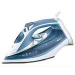 SPJ Multifunctional Steam Iron For - Ceramic Coated Soleplate, Steam Burst, Spray, Dry Function With Overheat Protection & Self-Cleaning Feature 2800w SIX-PPAS05