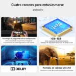 Hikers 32 Inch Android Smart Frameless HD LED TV