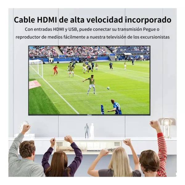 Hikers 32 Inch Android Smart Frameless HD LED TV - Free To Air, Frameless Design, USB Ports, HDMI, Remote Control - Image 9