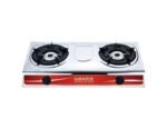 Global Star Double Burner Gas Stove With Automatic Ignition