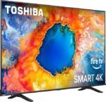 Toshiba TV 55 Inch 4K UHD Smart VIDAA, Voice Remote with Alexa - Image 2
