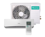 Hisense 9000 BTU Air Conditioner Wall Split AC, Fast Cooling High Efficiency Saves 60% Power