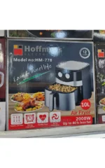 Hoffmans 10Liters Air Fryer, 2000W, Auto Shut-Off, Digital Display- HM 778 (Black) - Image 4