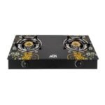 ADH Double Glass Cooking Gas Stove - Burner - Cooker With Automatic Ignition