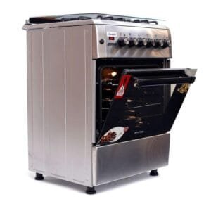 Blueflame 60cm X 60cm Cooker D6031ERF 3 Gas Burners And 1 Electric Plate With Electric Oven (Diamond Series).