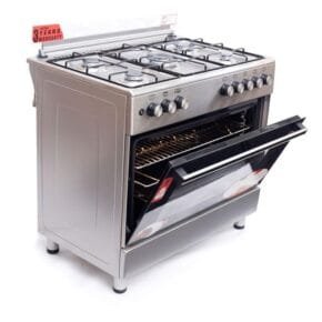 Blueflame Blueflame 90cm * 60cm ET905GFR Full Gas Cooker ( Made In Turkey ) - Stainless Steel (3YRS WRNTY)