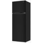Chiq 260 Liters Double Door Frost Free Refrigerator - Black 3 Years Warranty
