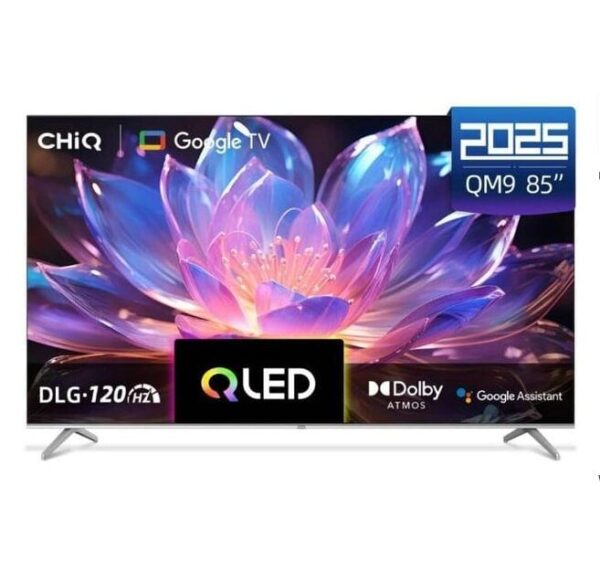 CHiQ 85 Inch TV LED Smart TV HD Android 11.0 HDR10 A+ Screen WiFi Bluetooth 5.0 Full screen display HDMI USB