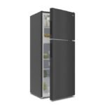 Chiq Chiq 150 Liters Double Door Top Freezer Refrigerator - Black (3YRS WRNTY)