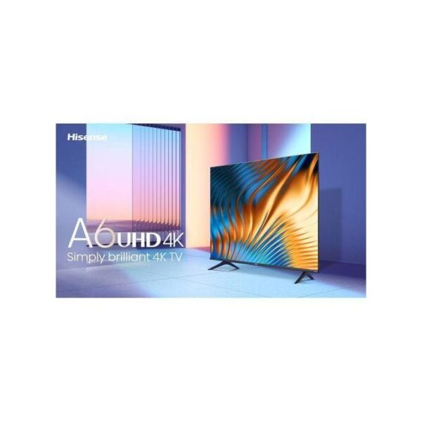 Hisense 58 Inch 4K Ultra HD VIDA Smart TV - Black 3 Years Warranty