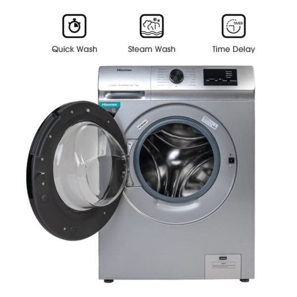Hisense Hisense 8Kg Washer And Dryer Automatic Front Loader Washing Machine 8 KG - (2YRS WRNTY)
