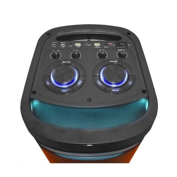 Smartplus 6.5 Inch High Power Professional Rechargeable Multimedia Speaker - Black