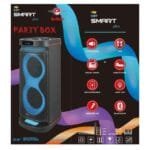 Smartplus 6.5 Inch High Power Professional Rechargeable Multimedia Speaker - Black