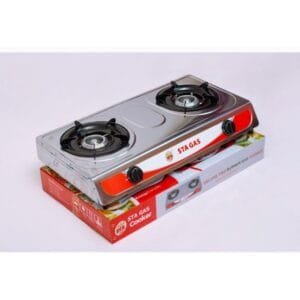 STA Gas - Double Burner Gas StoveStainless Steel