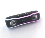 BMTL BOSS Play Bluetooth 5.3 Loud Portable Speaker - with LED Lights, 24H Playtime, TWS Pairing, Waterproof Fabric, Deep Bass ,Type-C Fast Charging-[30w].