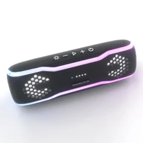 BMTL BOSS Play Bluetooth 5.3 Loud Portable Speaker - with LED Lights, 24H Playtime, TWS Pairing, Waterproof Fabric, Deep Bass ,Type-C Fast Charging-[30w].