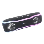 BMTL BOSS Play Bluetooth 5.3 Loud Portable Speaker - with LED Lights, 24H Playtime, TWS Pairing, Waterproof Fabric, Deep Bass ,Type-C Fast Charging-[30w].