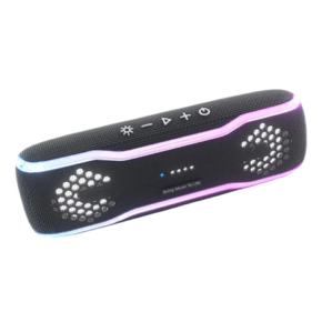 BMTL BOSS Play Bluetooth 5.3 Loud Portable Speaker - with LED Lights, 24H Playtime, TWS Pairing, Waterproof Fabric, Deep Bass ,Type-C Fast Charging-[30w].