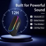 Xdobo X8 III Portable Bluetooth Wireless Speaker, Waterproof IPX7 With RGB Lights - Image 7