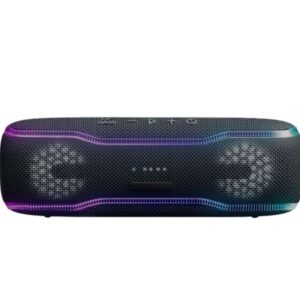 BMTL BOSS Play Bluetooth Speaker, Bluetooth 5.3 With LED Lights, 24Hour Playtime, TWS Pairing, Waterproof Fabric, Deep Bass, Type-C Fast Charging-[30w]